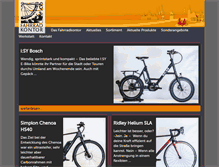 Tablet Screenshot of fahrradkontor.de